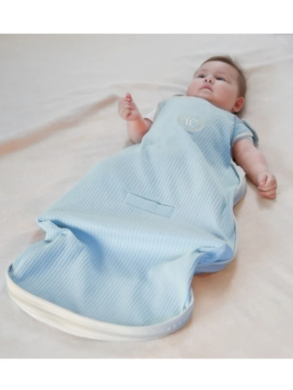 Diawoo Cacoon - 4 Seasons Cloud Blue Merino Sleep Sack - 1T-3T